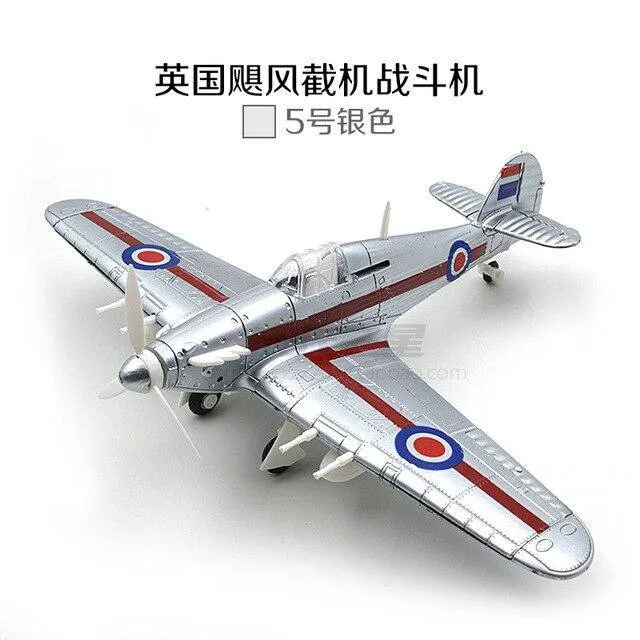 1/48 Scale Assemble Fighter Model Building Kit Military Toys WW2