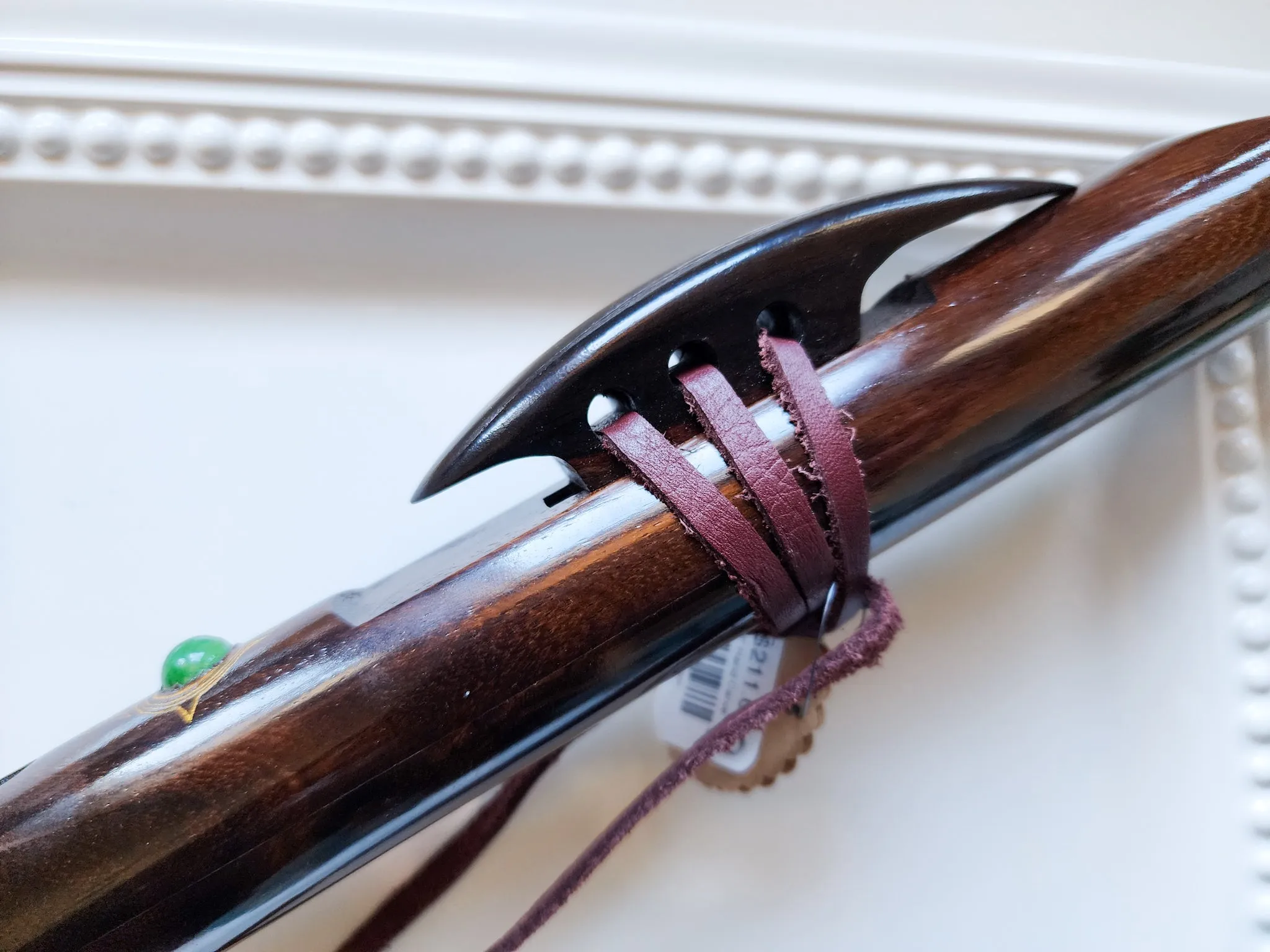 18 Hand Carved Rosewood Single Flute ||  G Note 440 Hz