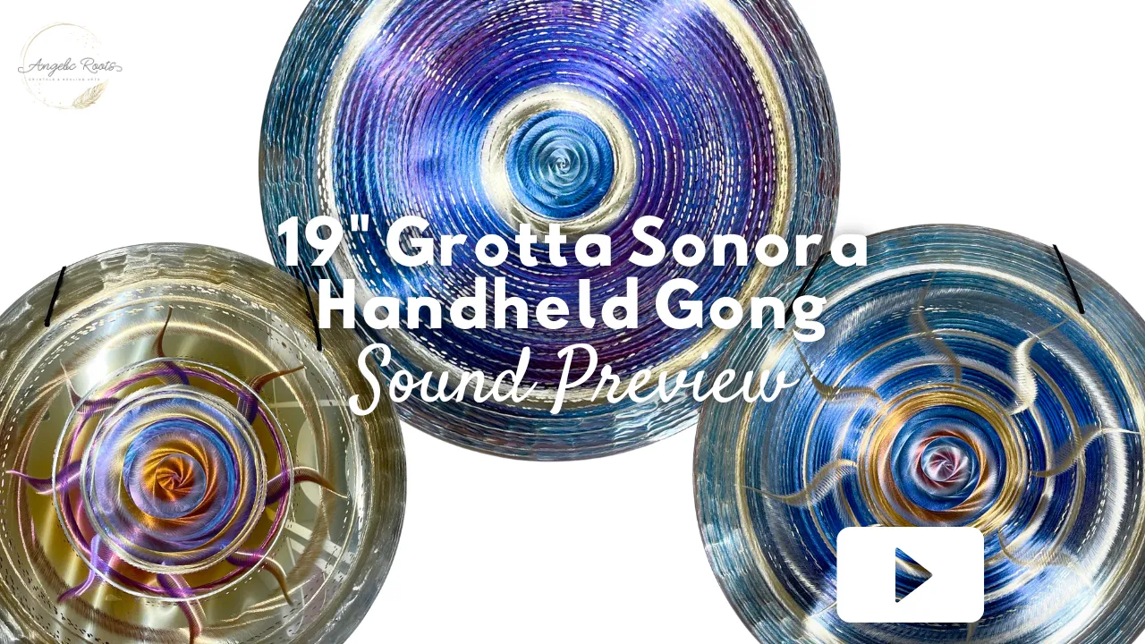 19 Grotta Sonora Handheld Gong