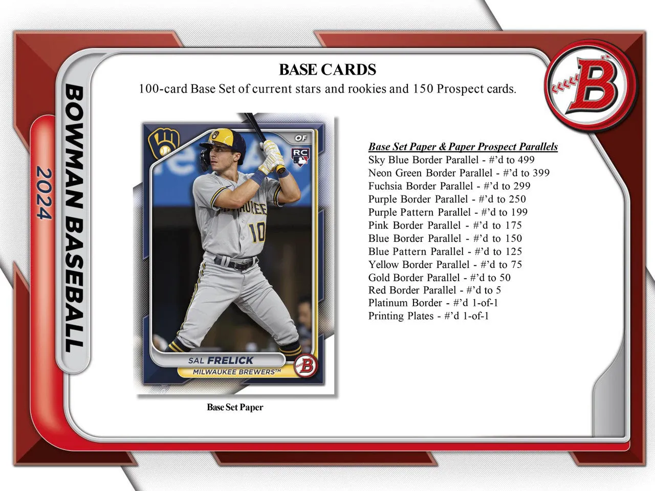 2024 BOWMAN BASEBALL JUMBO BOX