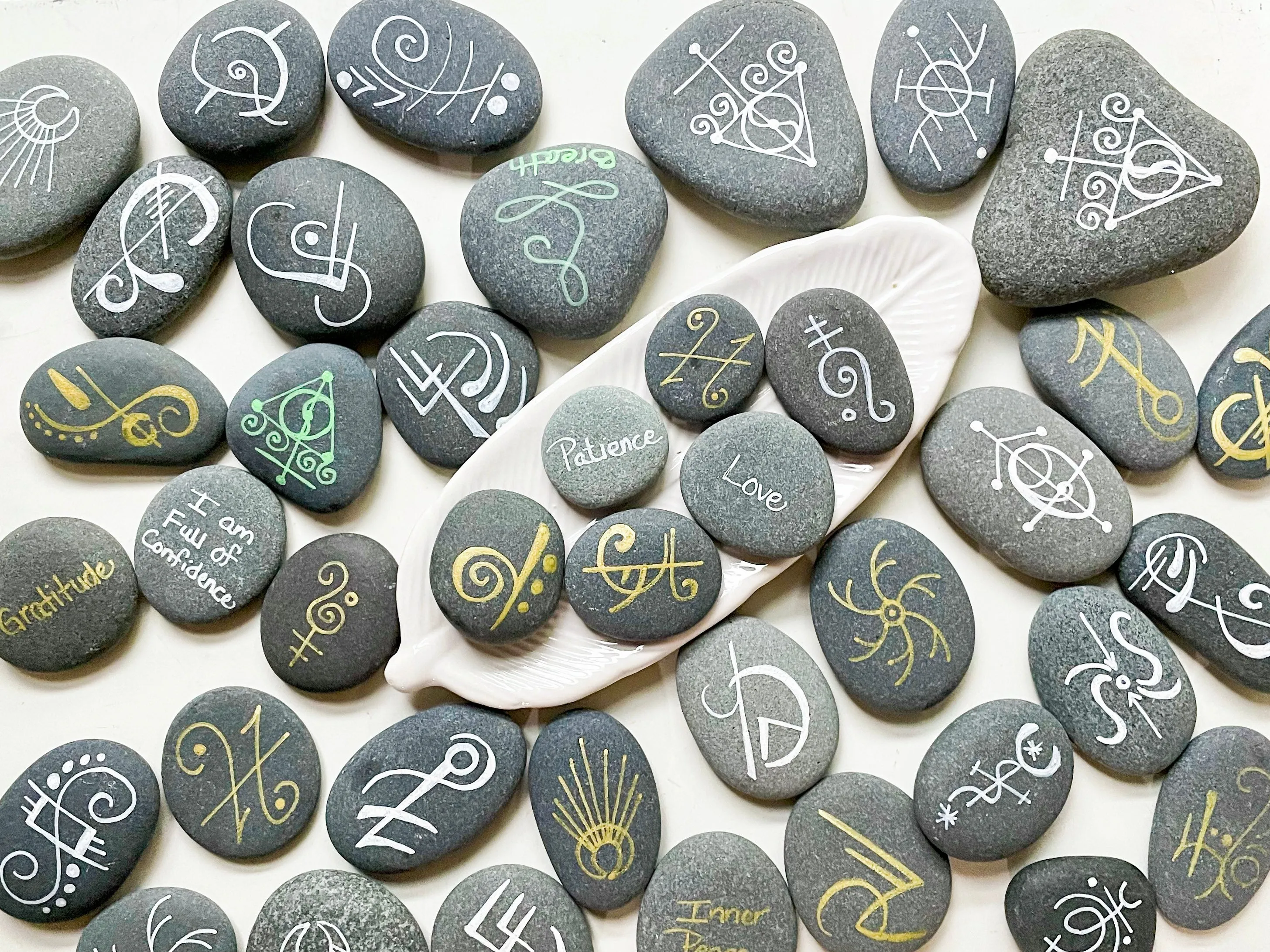 Angelic Sigil Stones