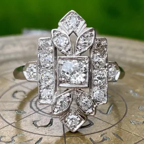 Antique Diamond Dinner Ring