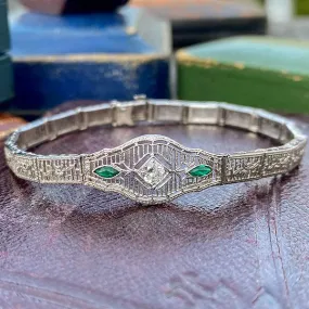 Art Deco Diamond Bracelet