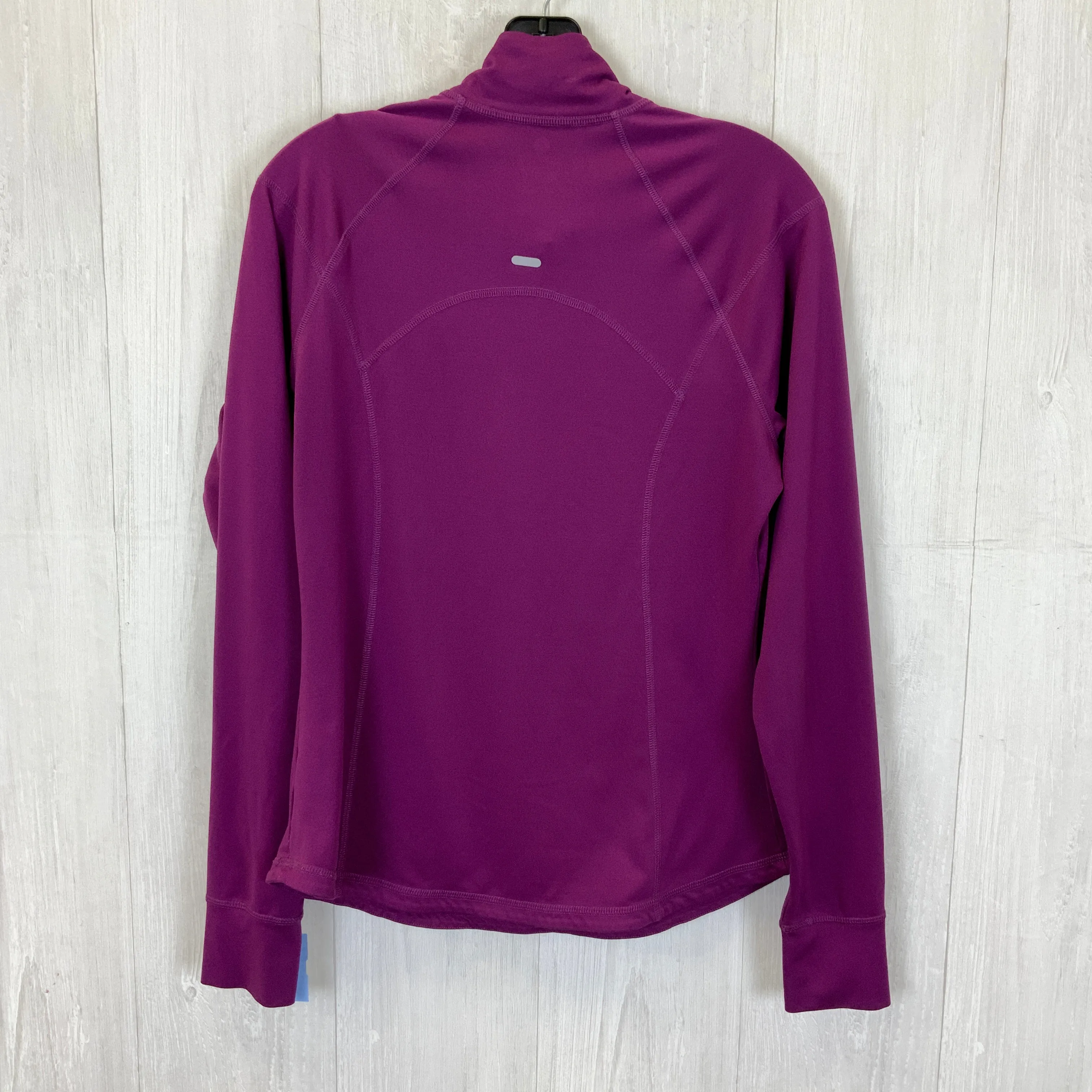 Athletic Top Long Sleeve Collar By Old Navy  Size: M