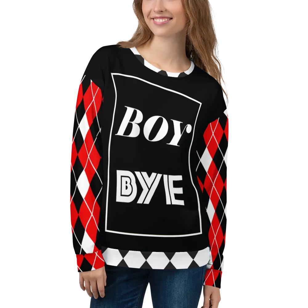 Boy BYE Harlequin Sweatshirt