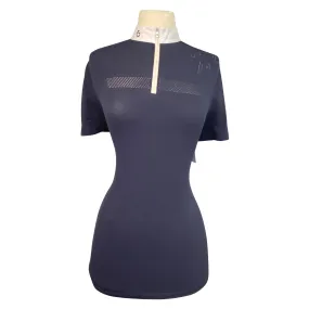 Cavalleria Toscana 'Revo' Polo in Navy - Women's Large