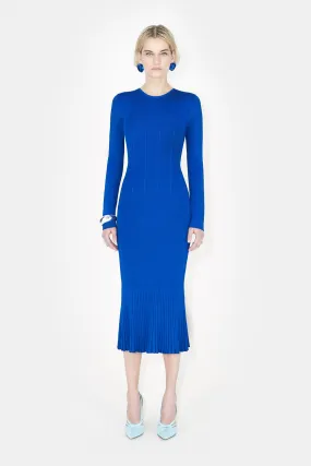 Crew Neck Atalanta Dress - Ocean