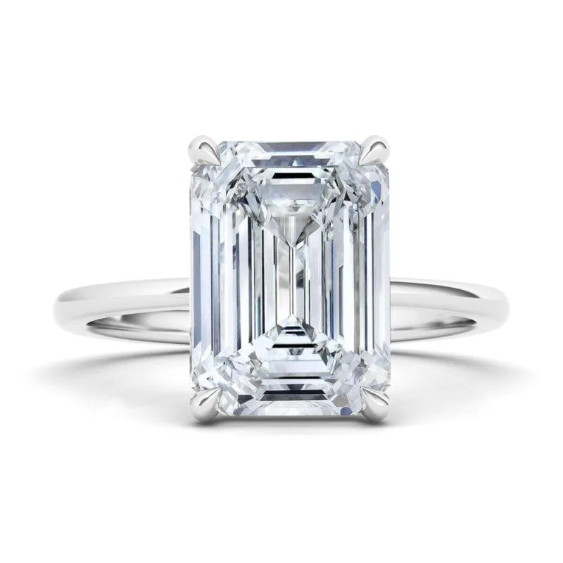 Emerald Cut Diamond Ring