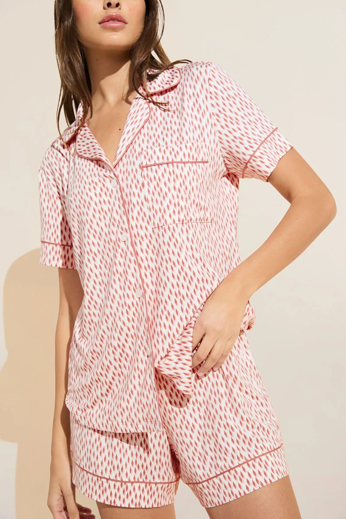 Gisele Printed TENCEL™ Modal Relaxed Short PJ Set