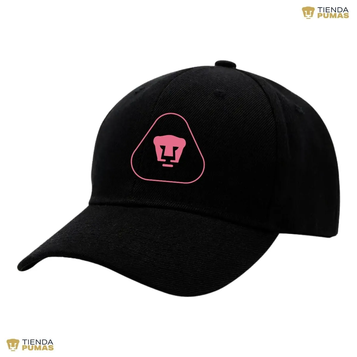 Gorra Pumas UNAM Hombre Mujer Ajustable Emblema Rosa 7 Vinil