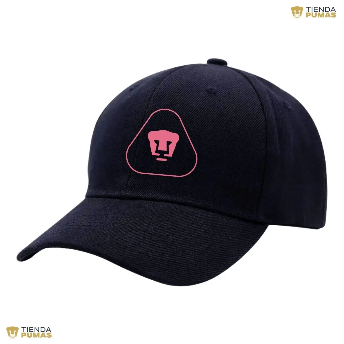 Gorra Pumas UNAM Hombre Mujer Ajustable Emblema Rosa 7 Vinil