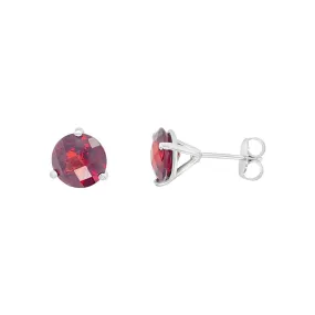 Irisa by Martin Binder Garnet Stud Earrings