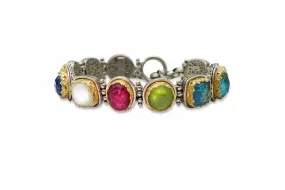 Karameles - Banquet Silver & Gold Bracelet