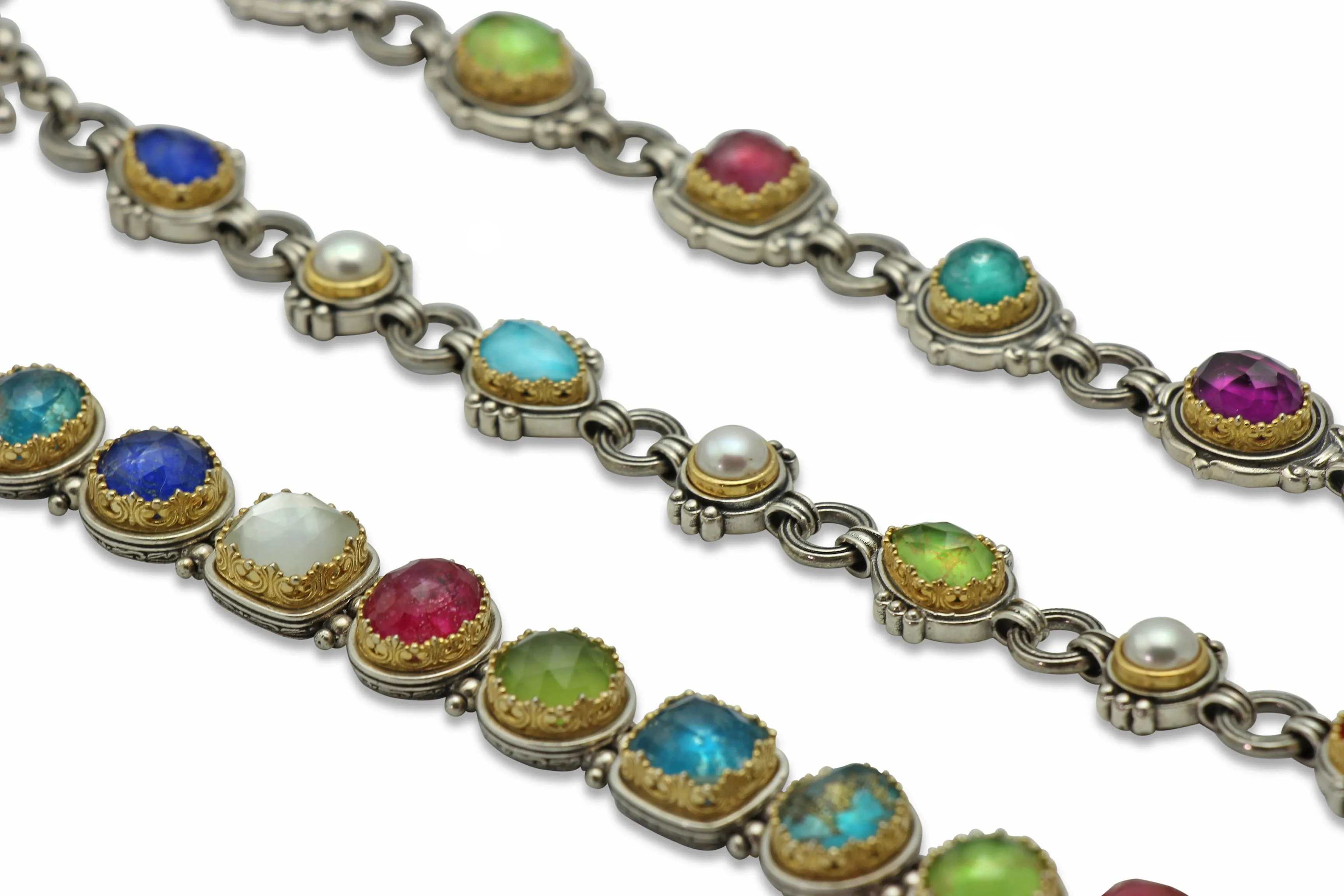 Karameles - Banquet Silver & Gold Bracelet