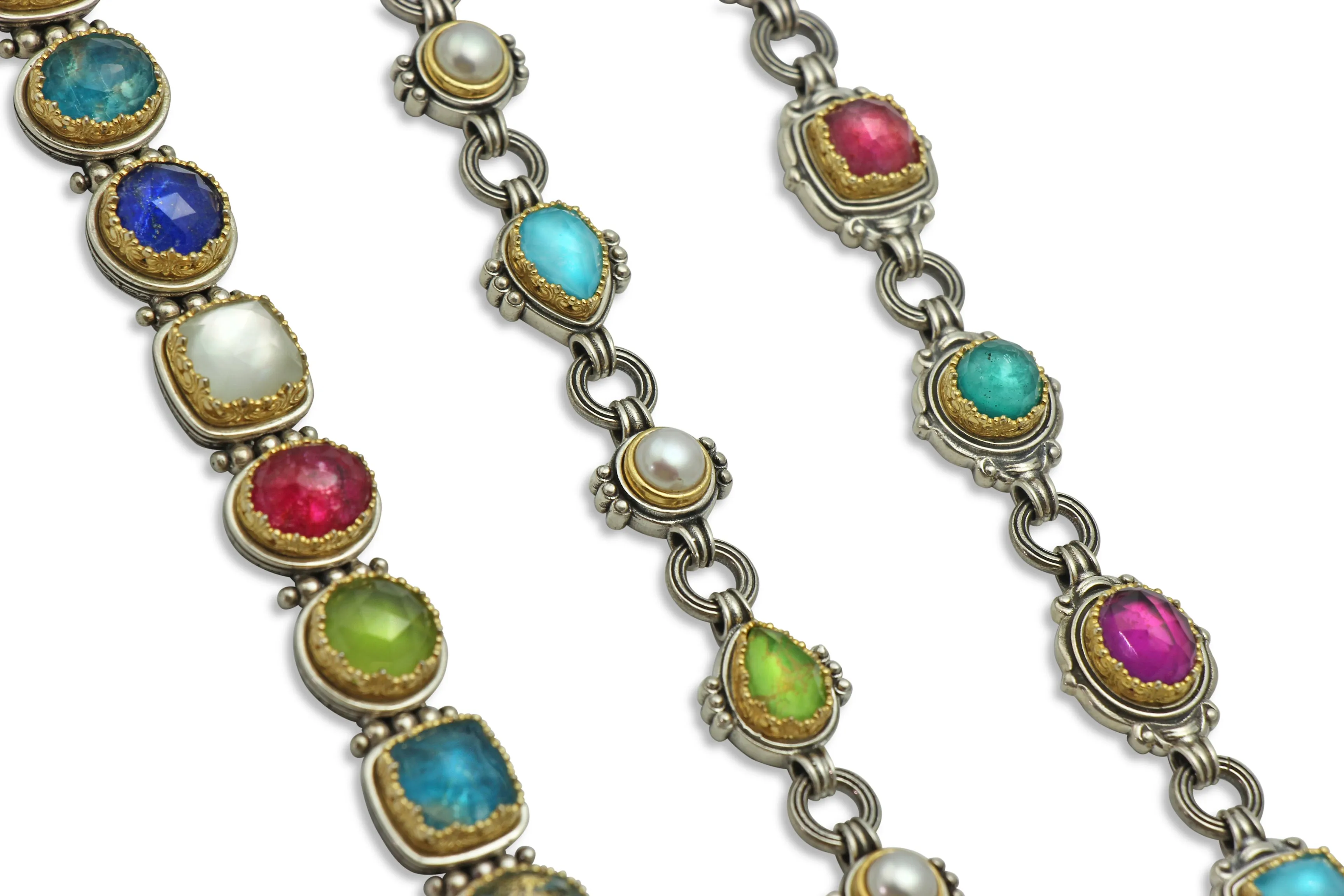 Karameles - Banquet Silver & Gold Bracelet