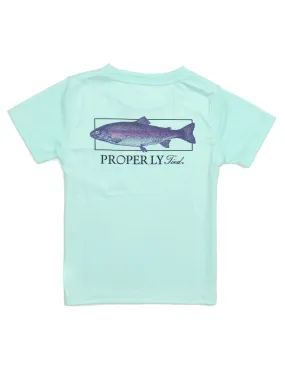 LD PERFORMANCE TEE SS TROUT SEAFOAM