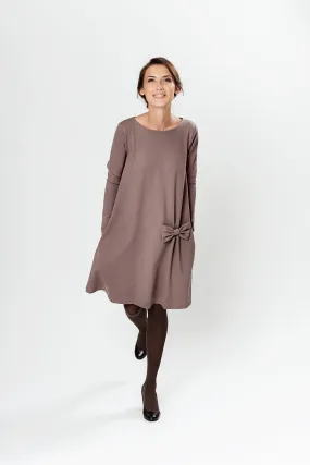 LeMuse KISS dress, Cacao, XS