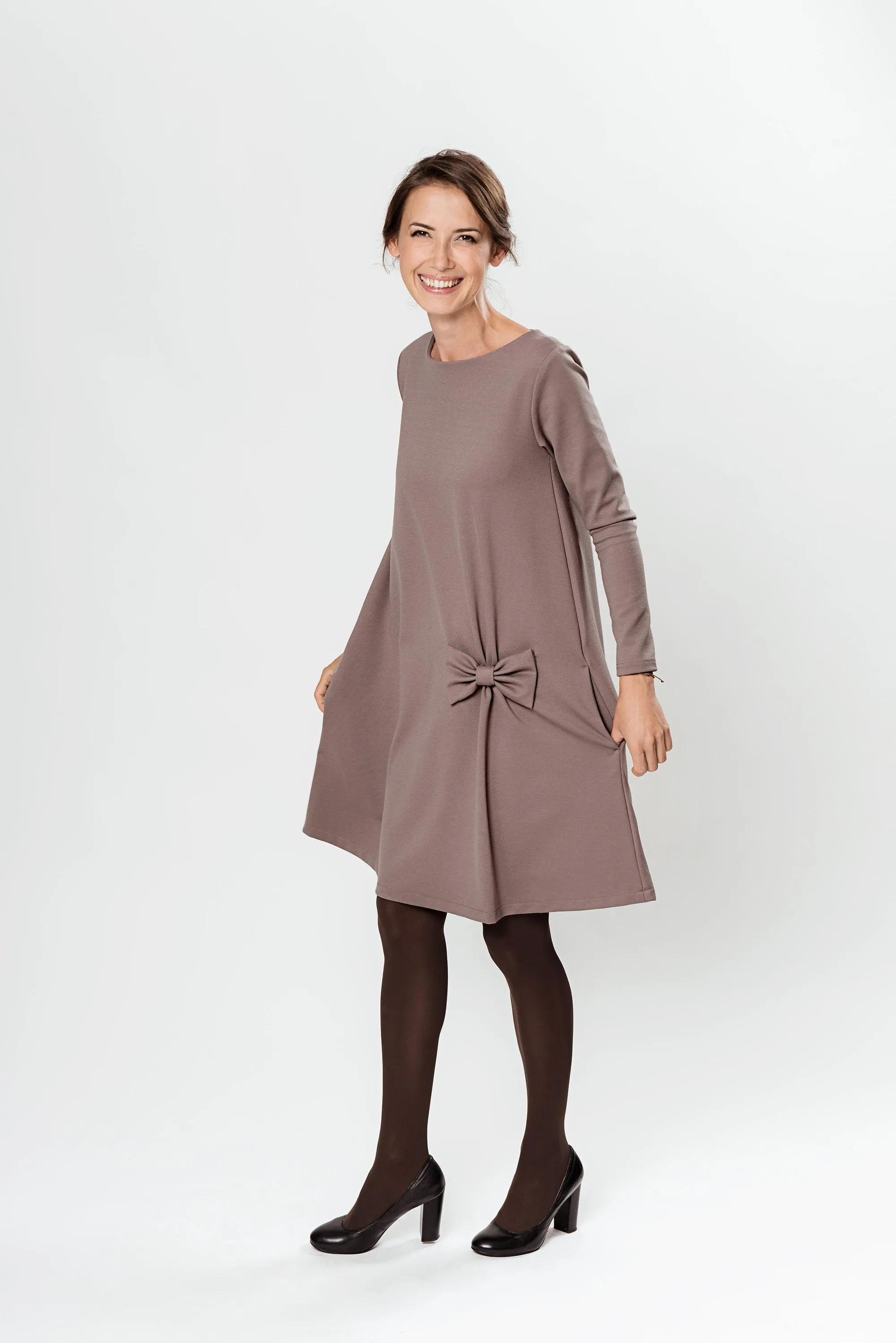 LeMuse KISS dress, Cacao, XS