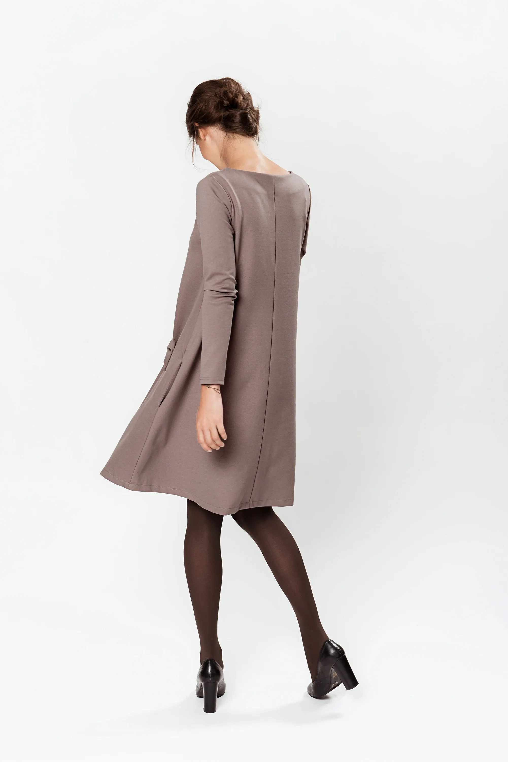 LeMuse KISS dress, Cacao, XS