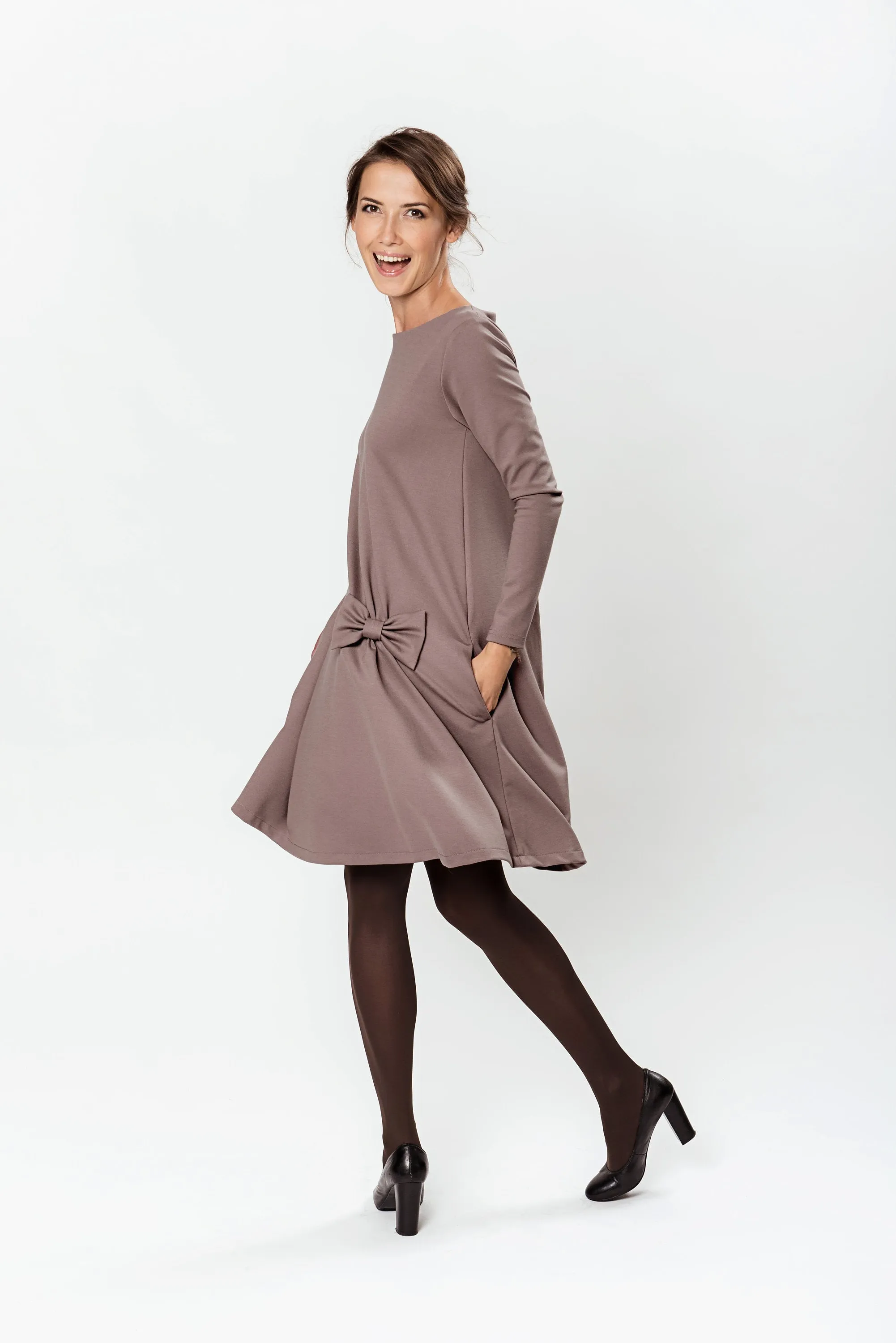 LeMuse KISS dress, Cacao, XS