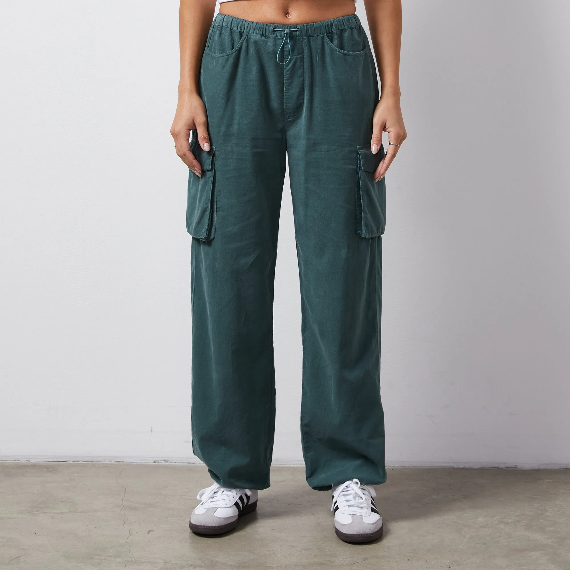 Mini Corduroy Parachute Pant