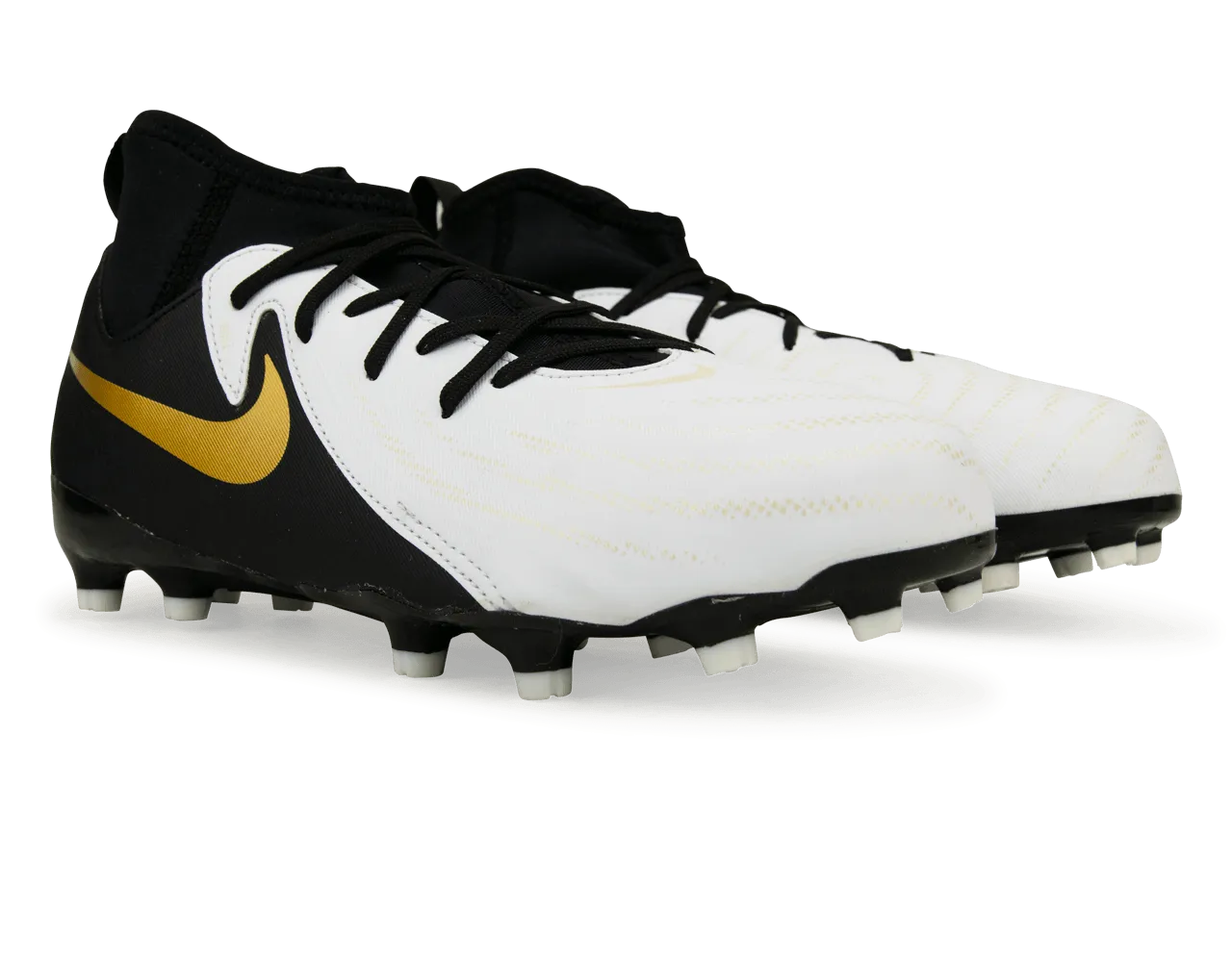 Nike Kids Phantom Luna II Academy FG White/Black/Gold