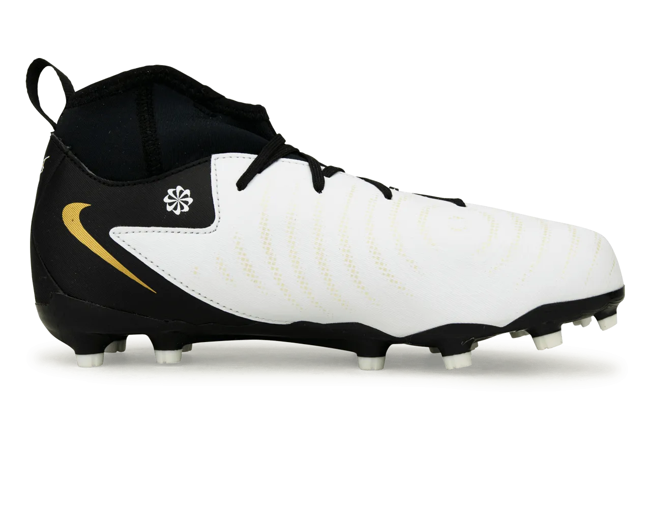 Nike Kids Phantom Luna II Academy FG White/Black/Gold