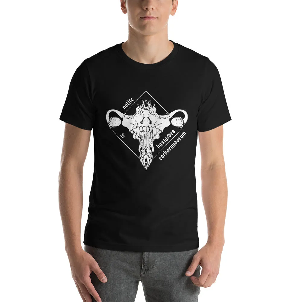 Nolite Te Bastardes Carborundorum, Unisex T-Shirt, Black