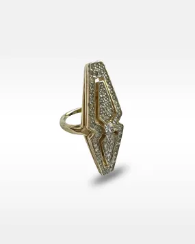 Panetta Clear Rhinestone Ring