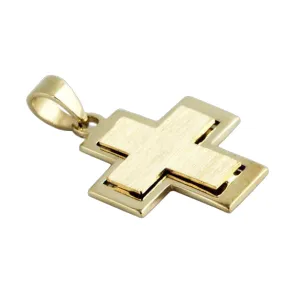 Psalm 27:1 Gold Cross