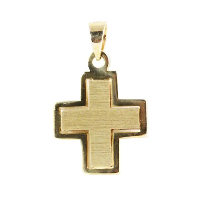 Psalm 27:1 Gold Cross