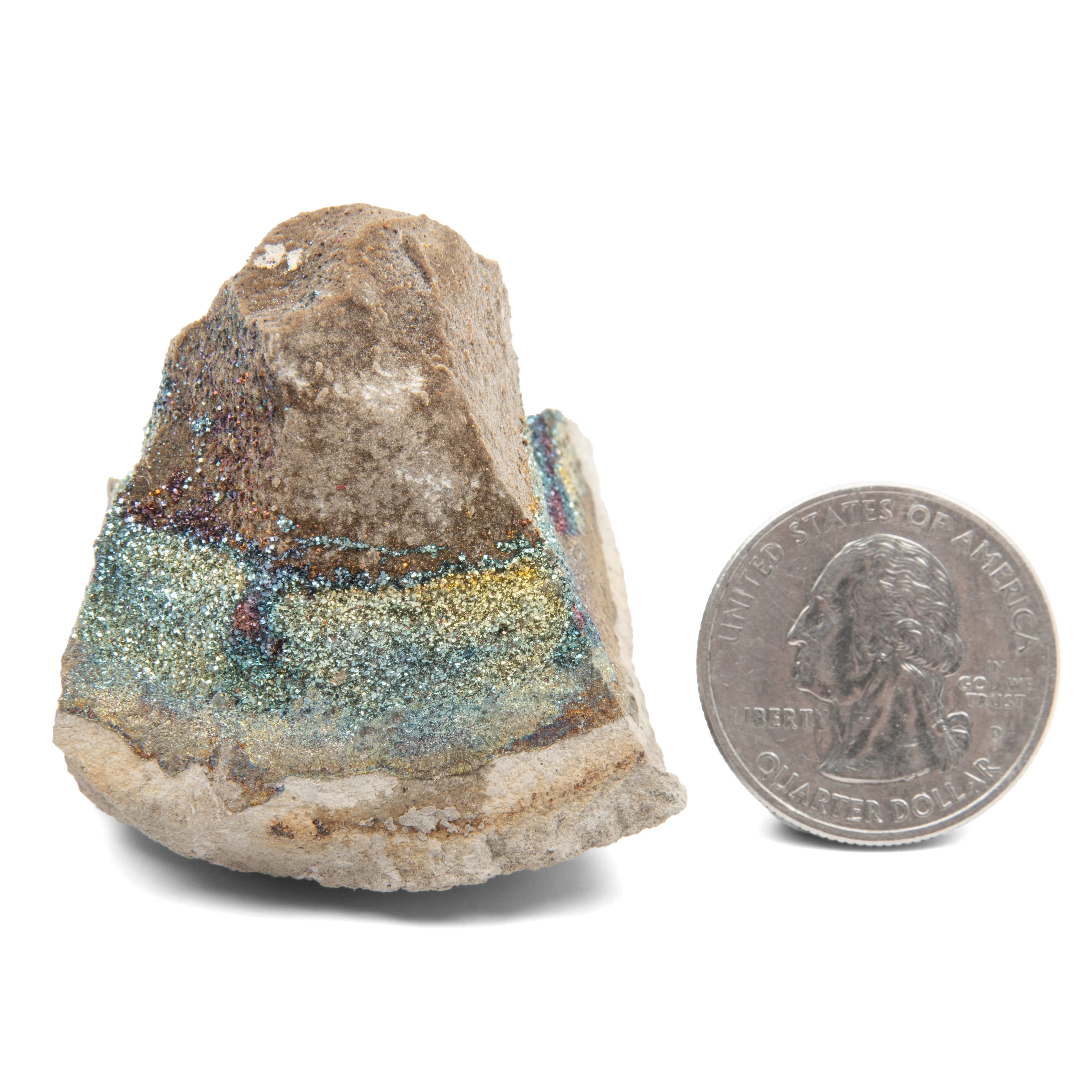 Rainbow Pyrite