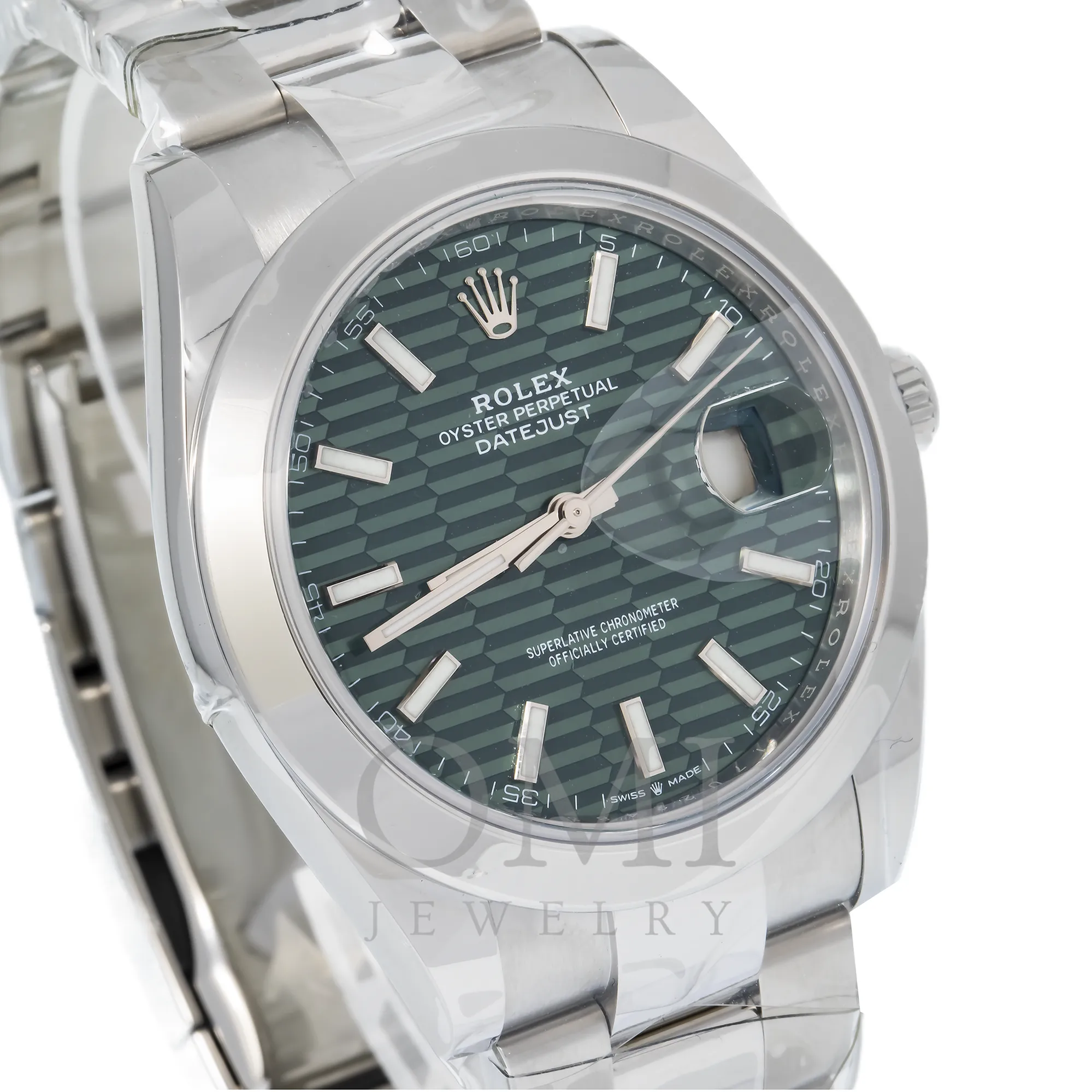 Rolex  Datejust 126334 - 41MM Watch With Stainless Steel Oyster Bracelet and Domed Bezel