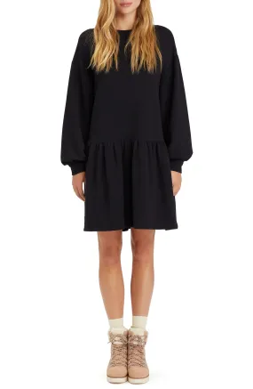 Sanctuary Women's So-Soft Sweat Dress - BLACK