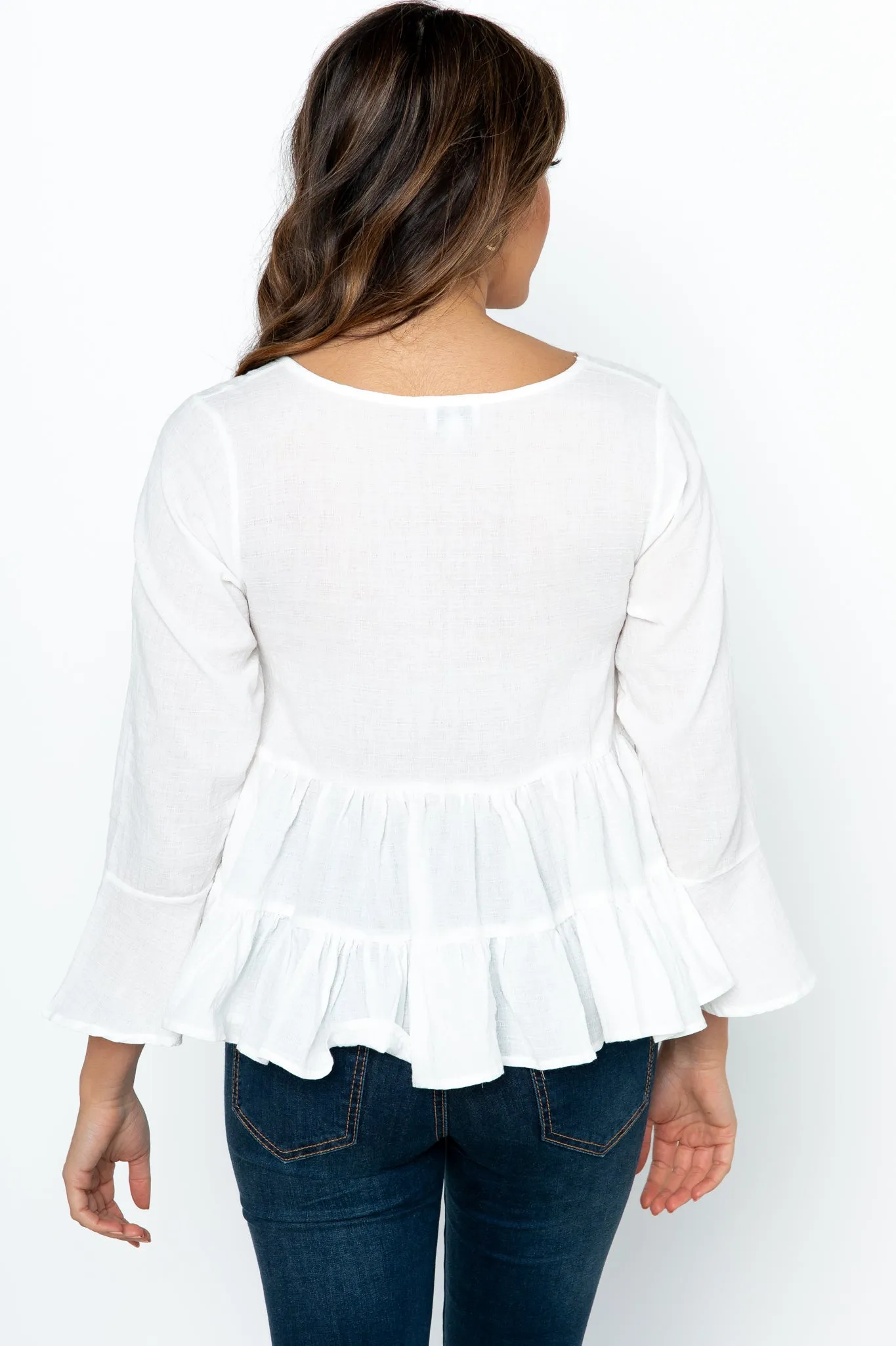 Sienna Top - White