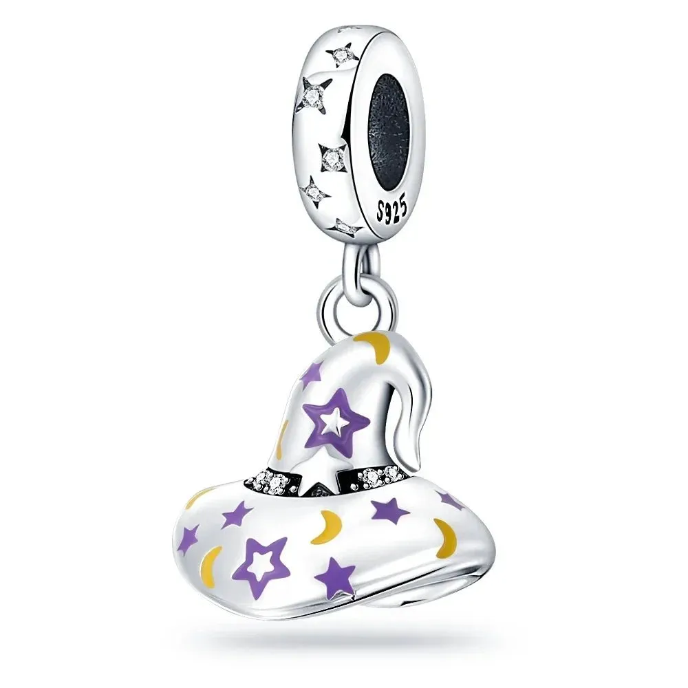 Spooky Sterling Silver Charm Bead