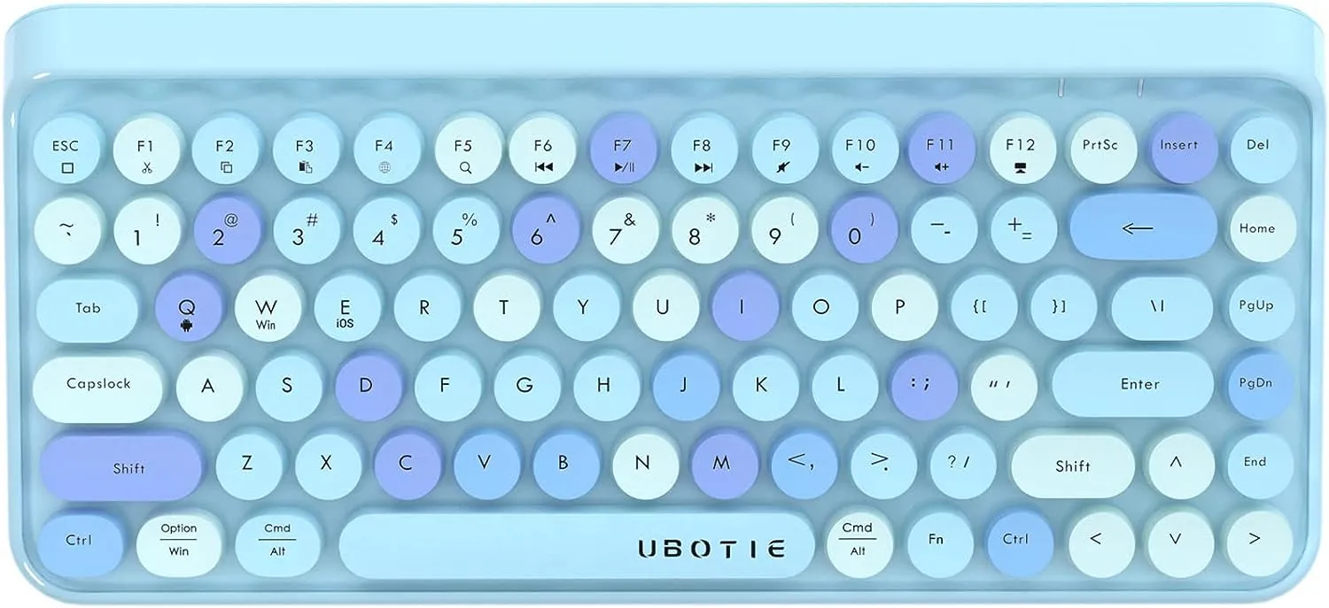 Teclado Retro Blue