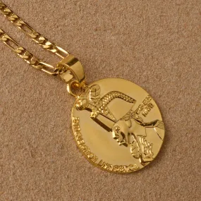 Toussaint Louverture Gold Necklace