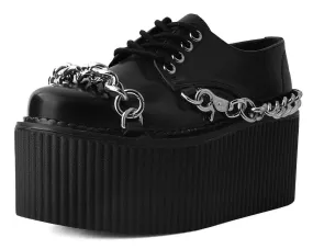 T.U.K BLACK BRUSH OFF PU CLASSIC CHAIN STRATOCREEPER