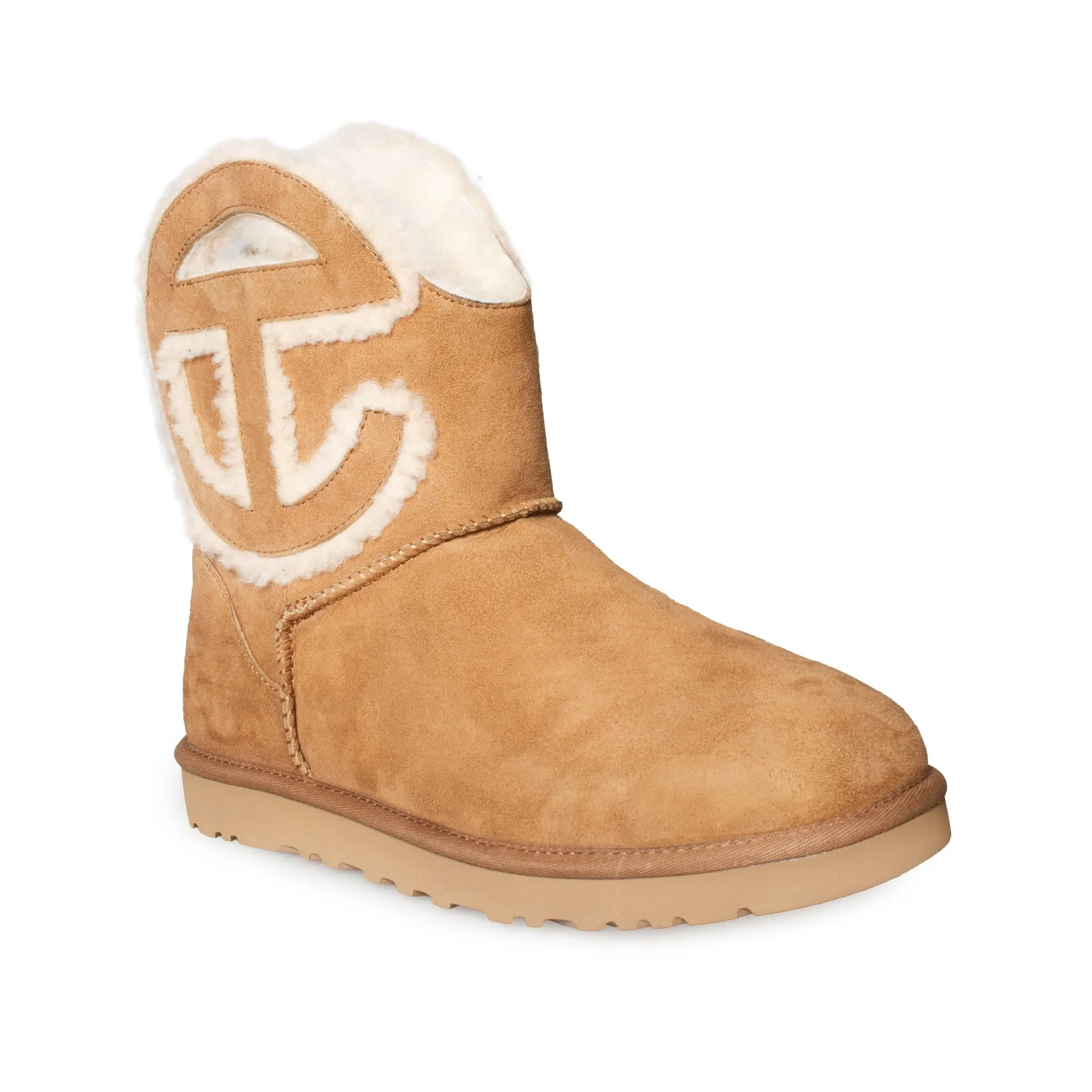 UGG X Telfar Logo Mini Chestnut Boots - Women's