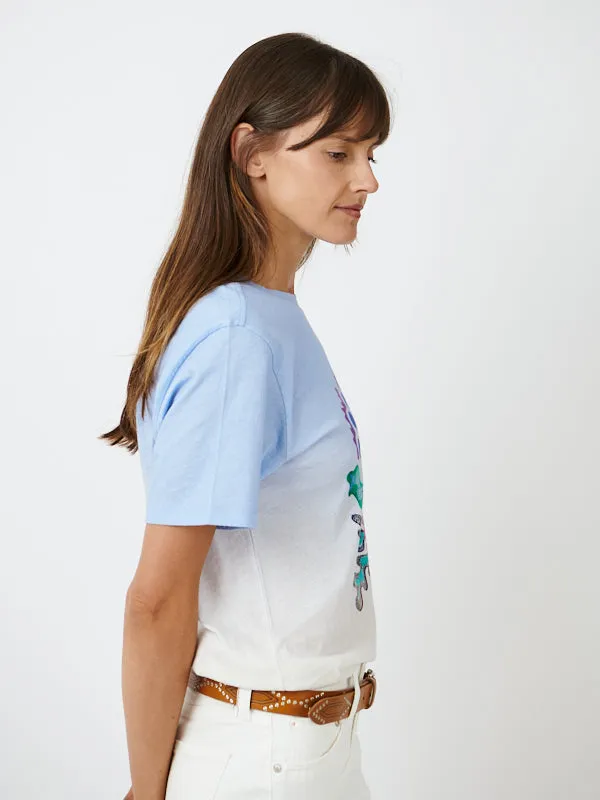 Zewel Tee Shirt in Light Blue